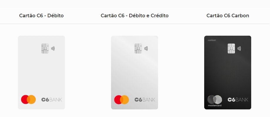 Solicitar cartão de crédito C6 Bank