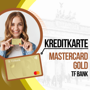 Wie beantrage ich eine TF-Bank Mastercard Gold?
