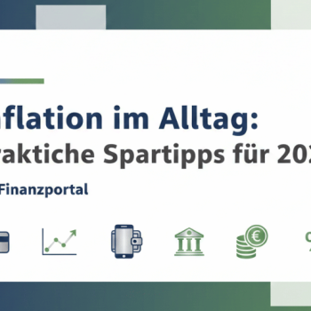 Inflation im Alltag: Praktische Spartipps für 2026